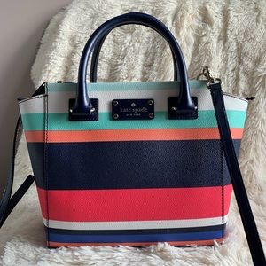 NWT Kate Spade Small Camryn Wellesley Printed